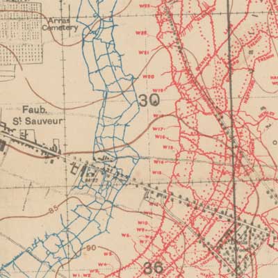 Trench Map
