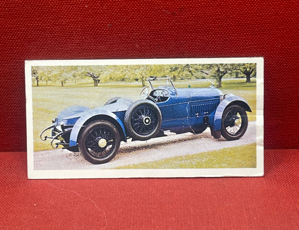black cat cigarette cards vintage cars Collection: