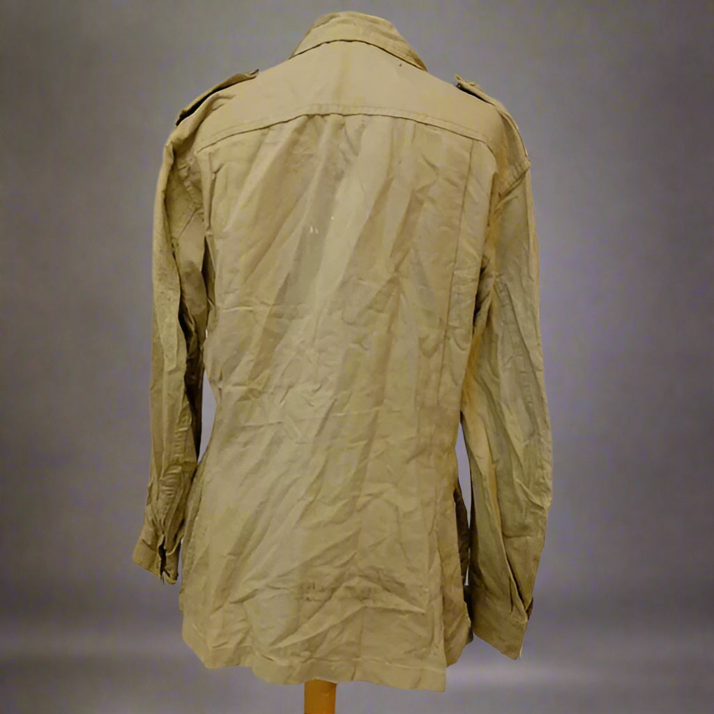 British Jacket, Bush Khaki RM Size 11 W Henderson LTD 1953 Dated