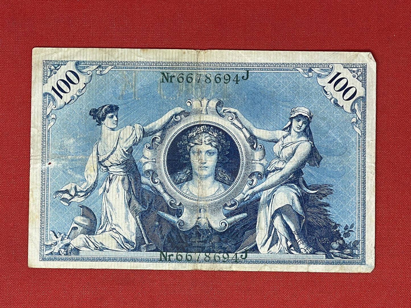 German 100 Reichsbanknote