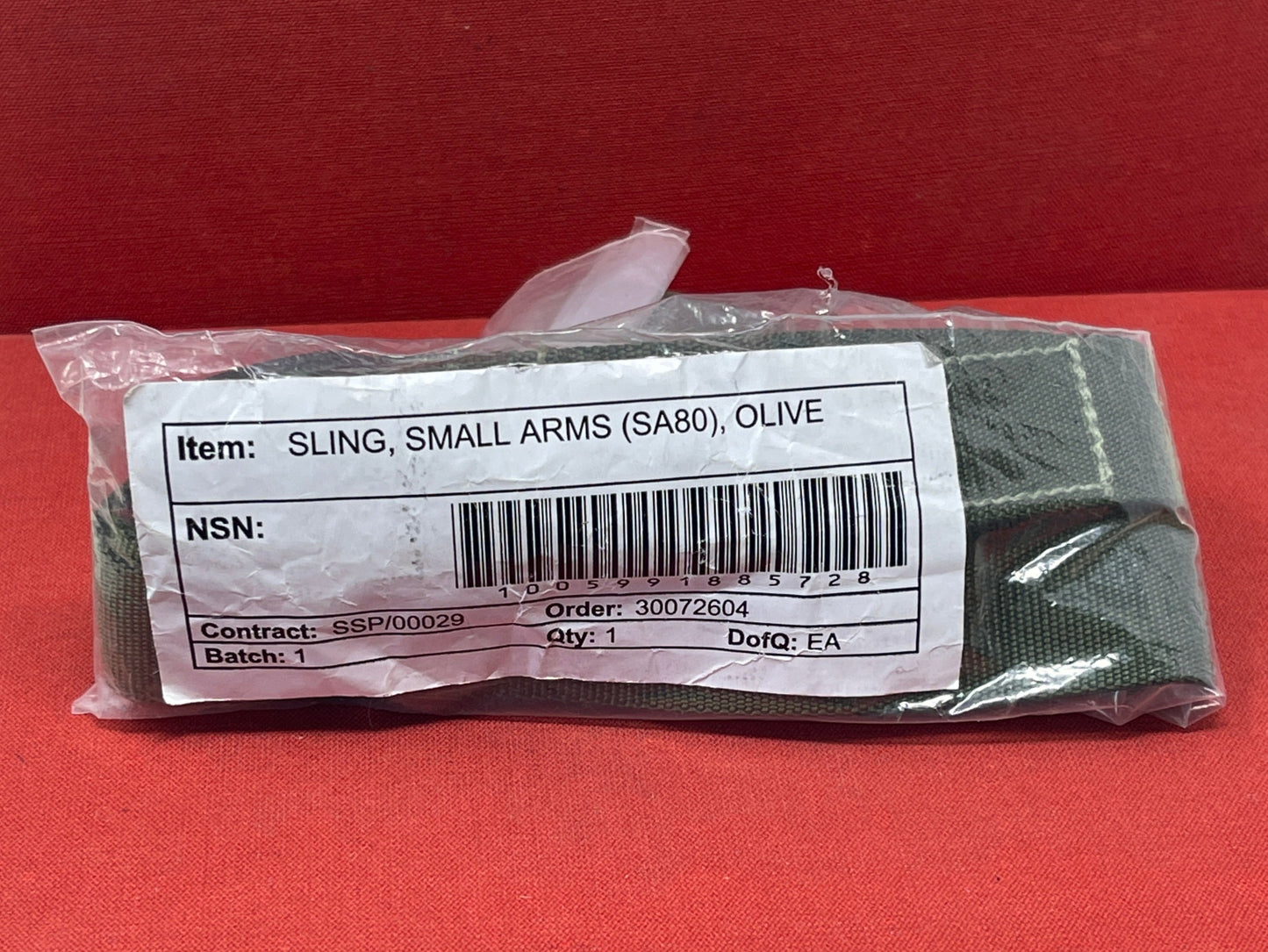 British Army SA80 Rifle Sling