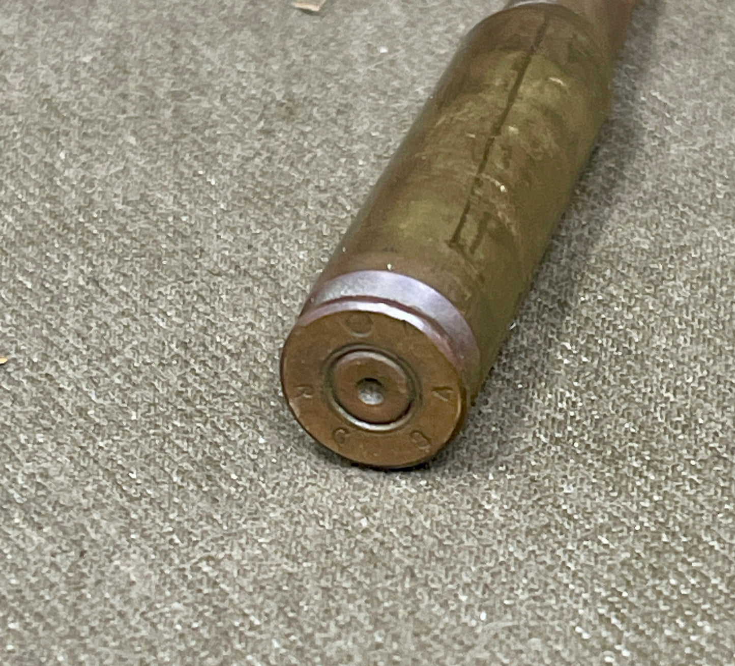 Inert 7.62mm British Round – 1984 Dated RG (Radway Green) | Collectible Ammunition