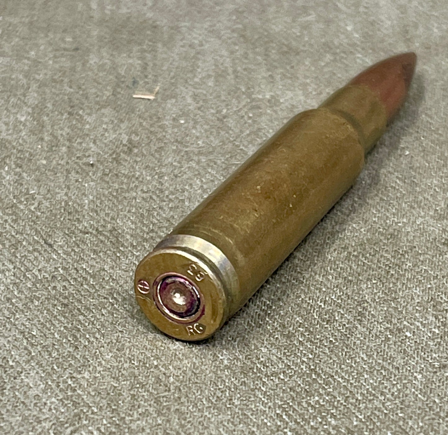 Inert 7.62mm British Round – 1983 Dated RG (Radway Green) | Collectible Ammunition