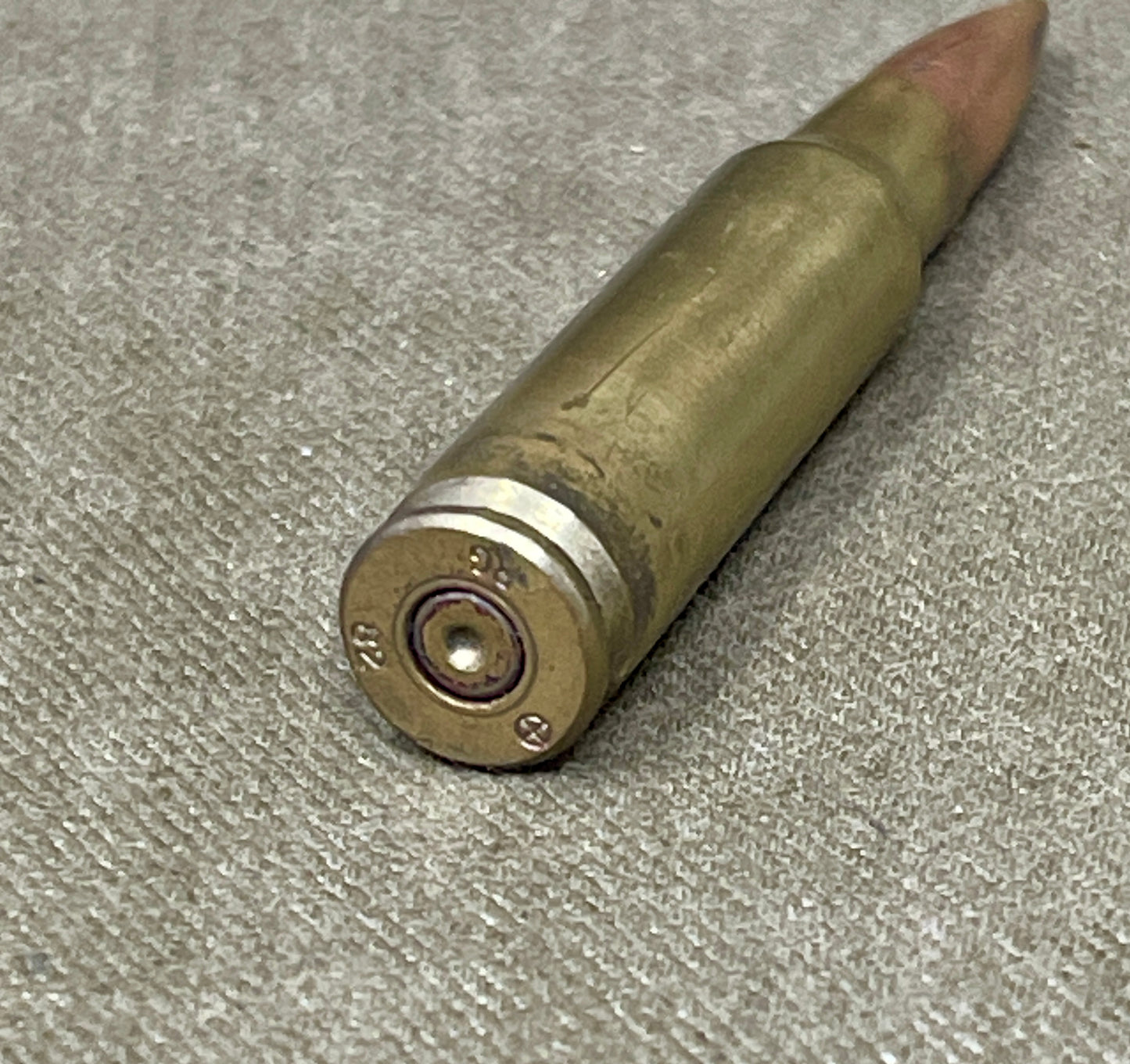 Inert 7.62mm British Round – 1982 Dated RG (Radway Green) | Collectible Ammunition