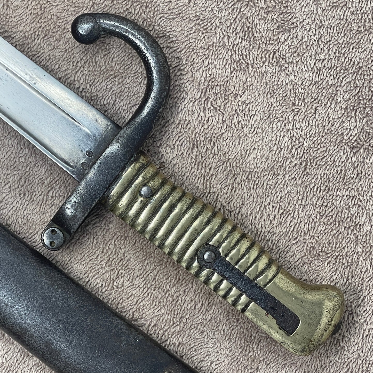 French Chassepot Bayonet 22 1/2 inch,