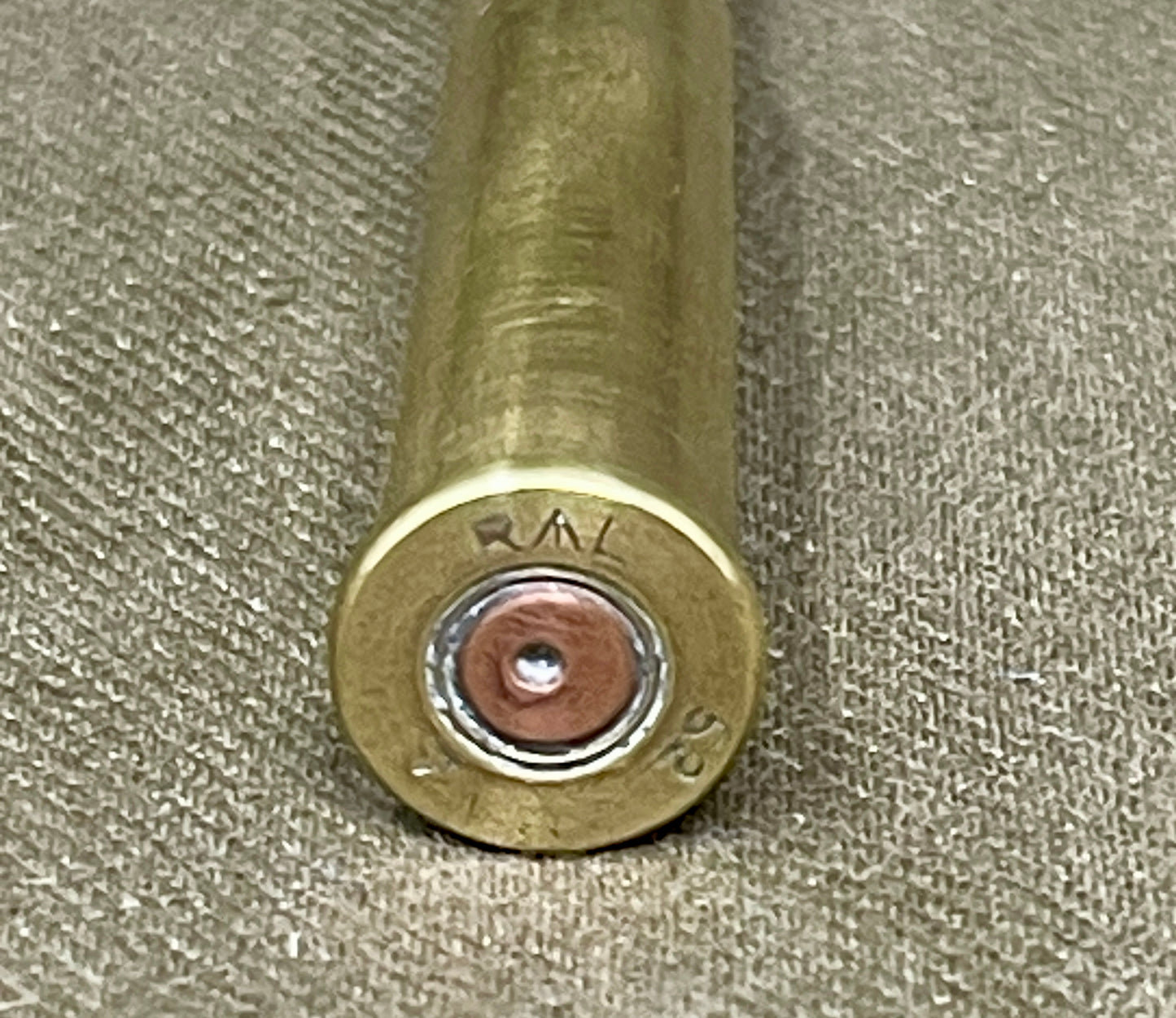 Inert .303 British Round – RL 52 Headstamp (Royal Laboratory, Woolwich, UK