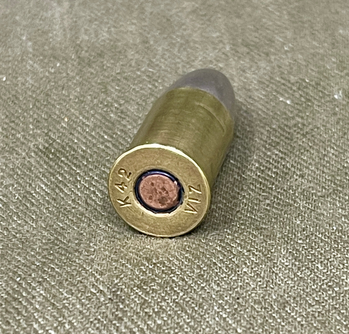 Inert British .455 Revolver Round – MKII, K (Kynoch) Headstamp 1942