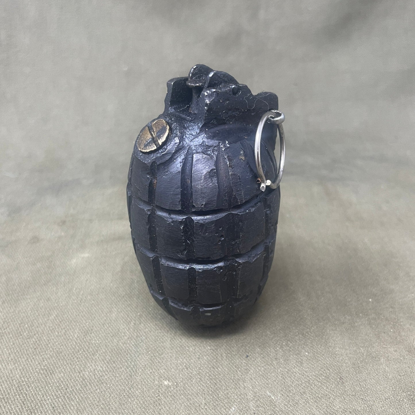WW2 British NĀ° 36 Mills Grenade with 1943 Dated Base.