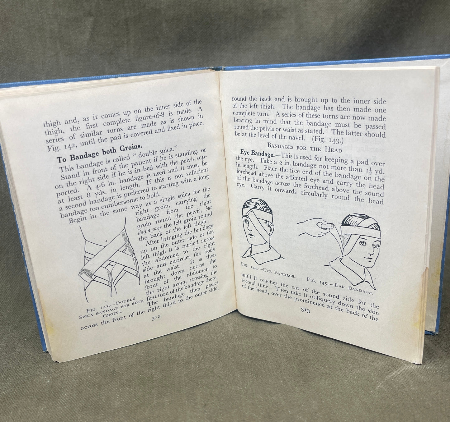 1938 British Red Cross Society First Aid Manual Book 1