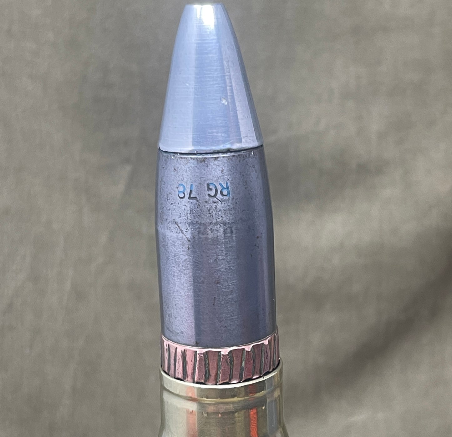 30mm Rarden AFV Brass Shell Case & Projectile – Matching RG 1978