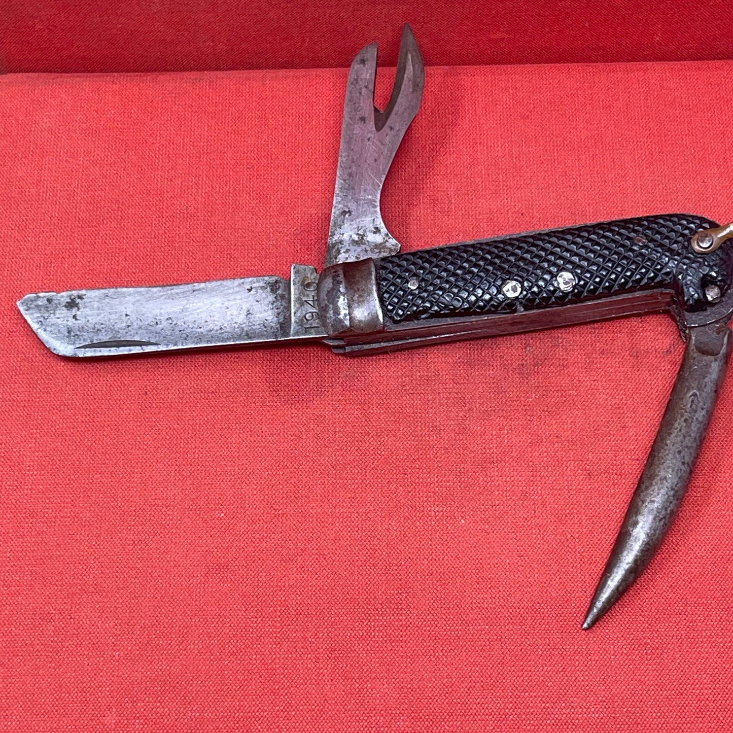 British Wartime 1940 Dated Pocket Jack Knife