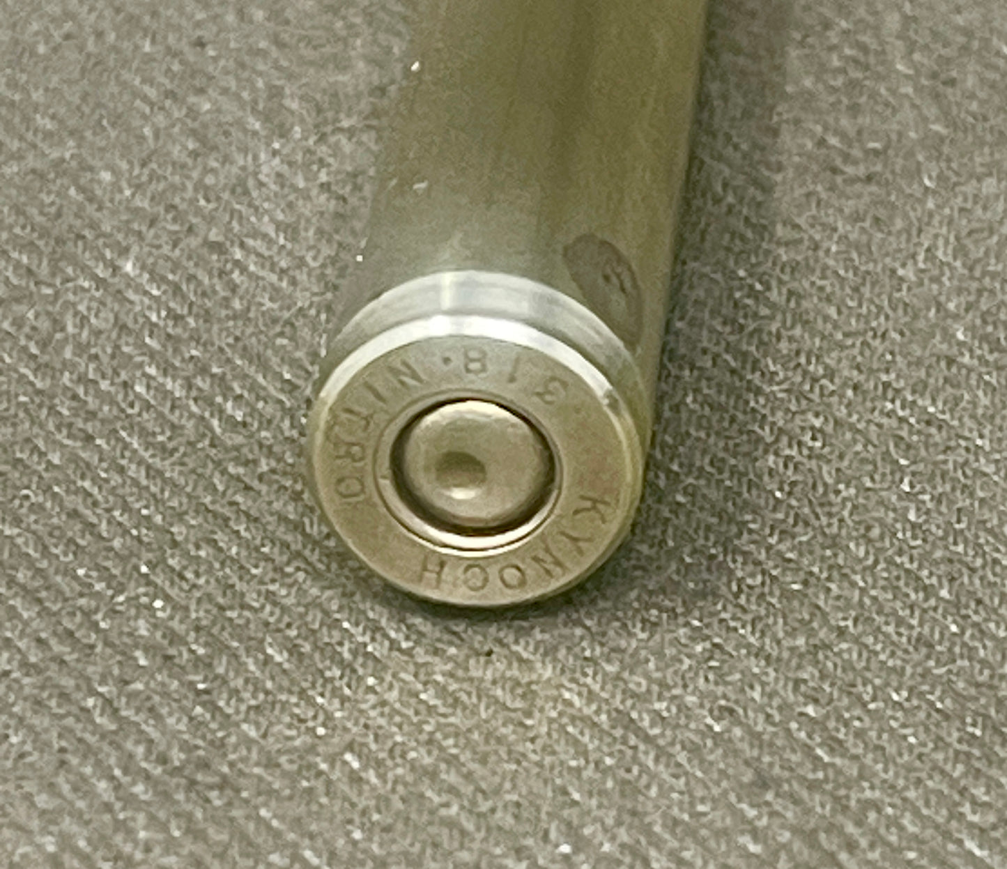 Kynoch .318 Cartridge Case with 300gr Soft-Nose Bullet – Vintage British Sporting Ammunition