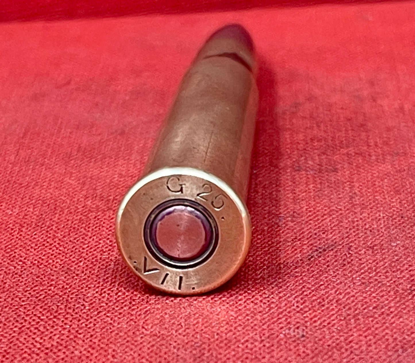 Inert WWII .303 Lee–Enfield Round (1940) – Ministry of Supply, G - Greenwood & Batley