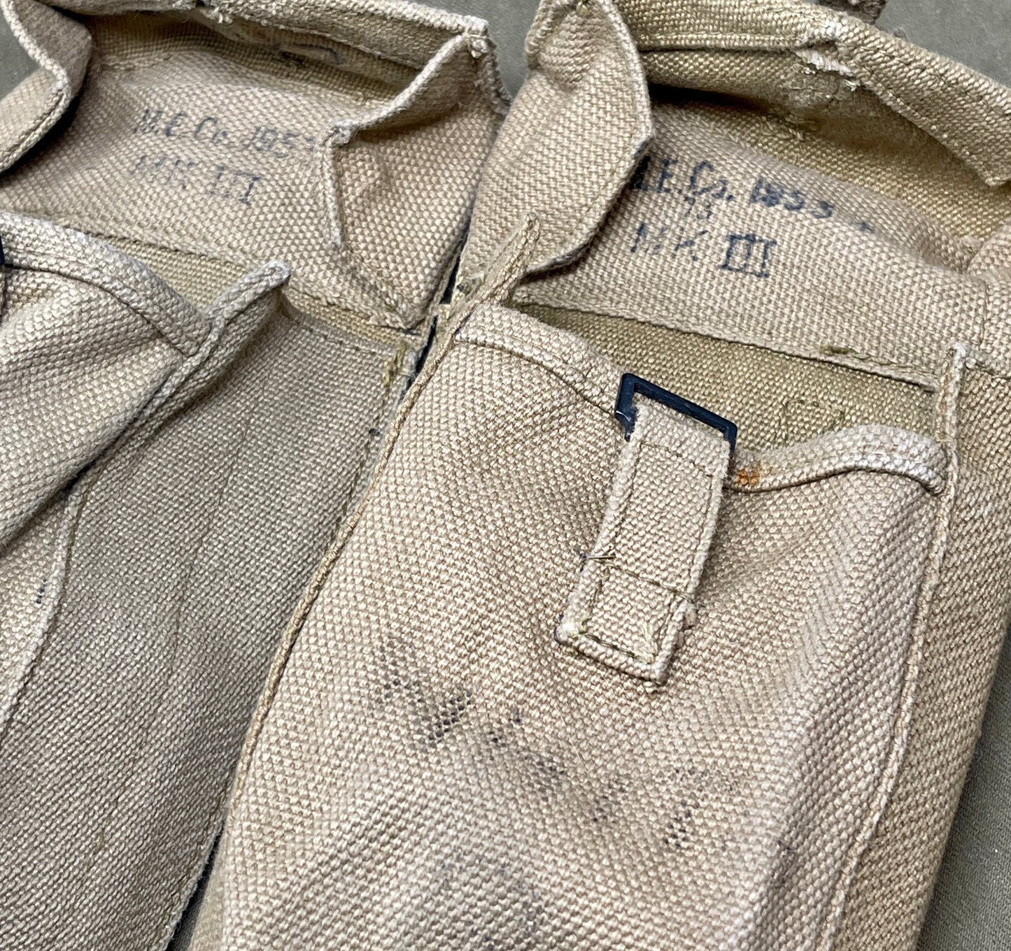 British MK3 37 Pattern Ammunition Pouches