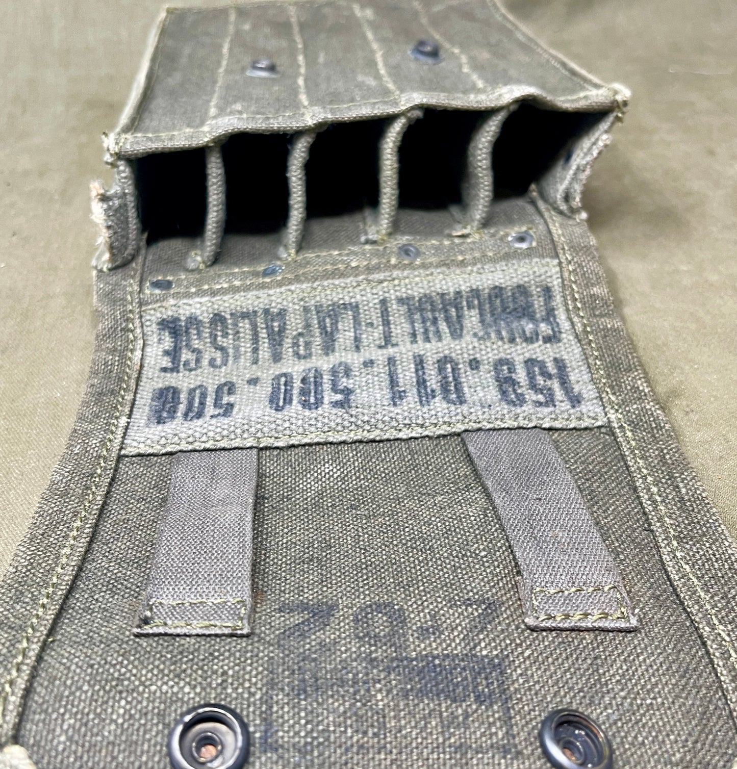 French Foreign Legion MAT-49 Submachine Gun Magazine Pouch