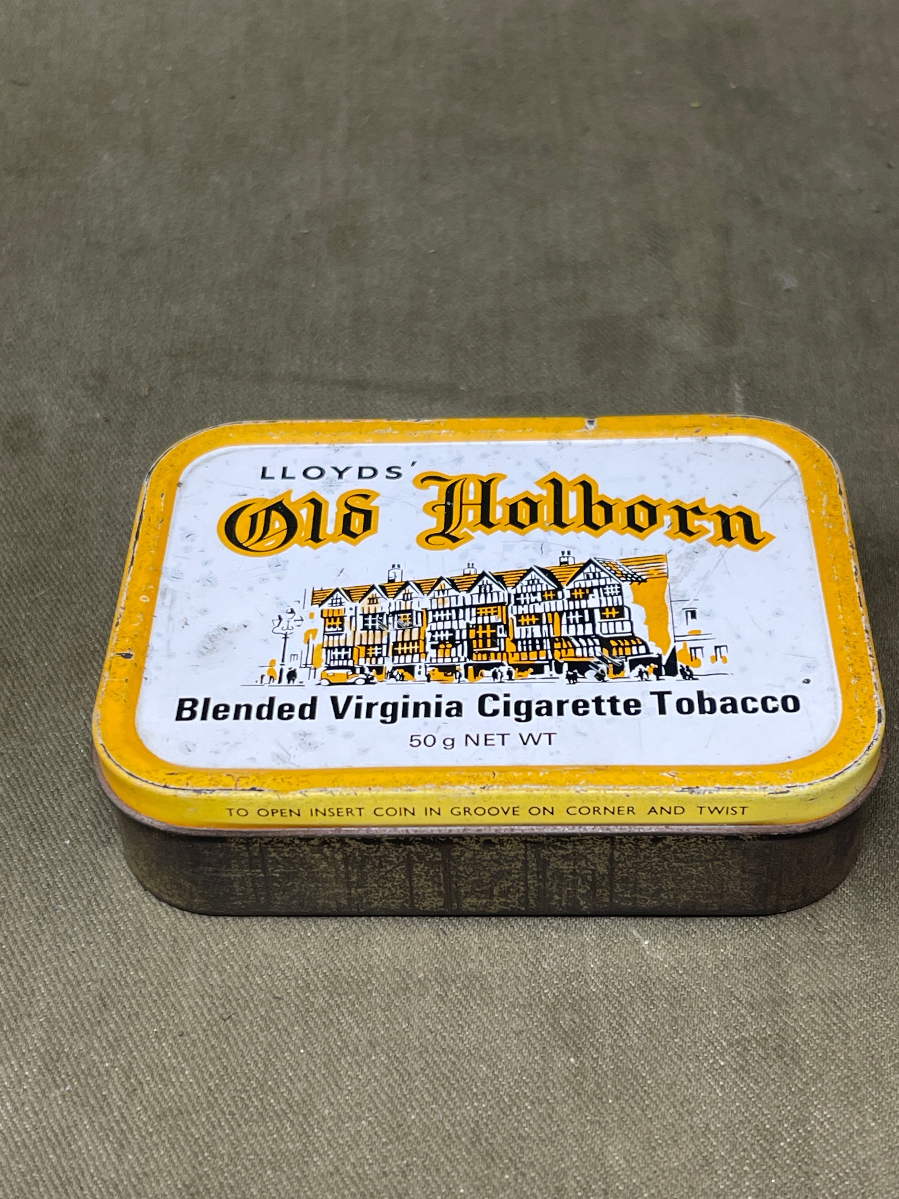 old holborn tobacco Old Holburn Tobacco Tin old holborn tobacco Old Holburn Tobacco Tin