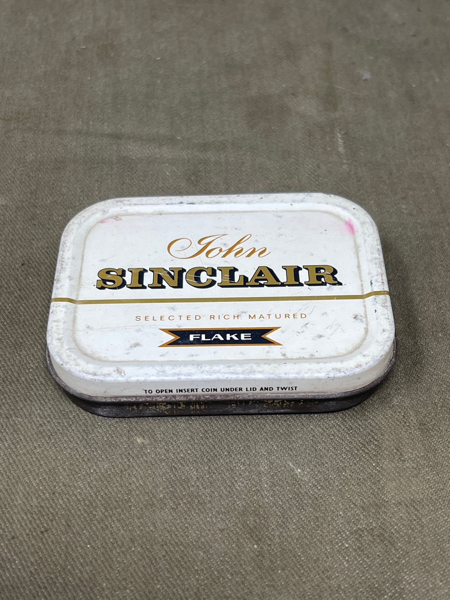 Vintage John Sinclair Tobacco Tin
