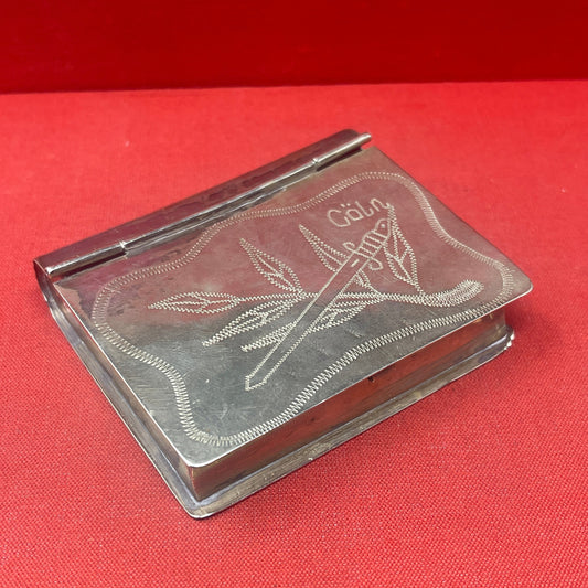 WW1 Trench Art Tobacco Tin