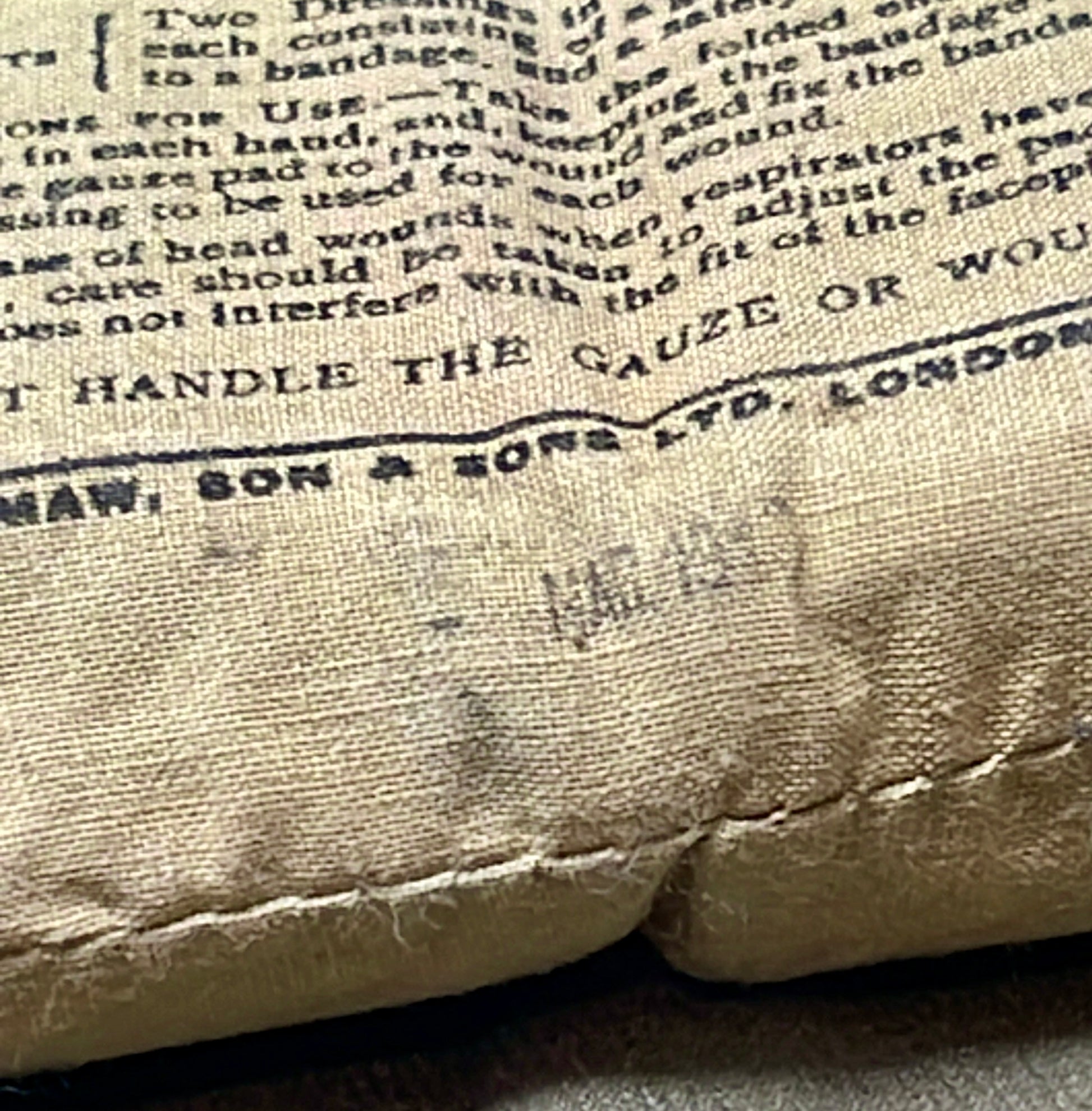 Original WW1 British First Field Dressing