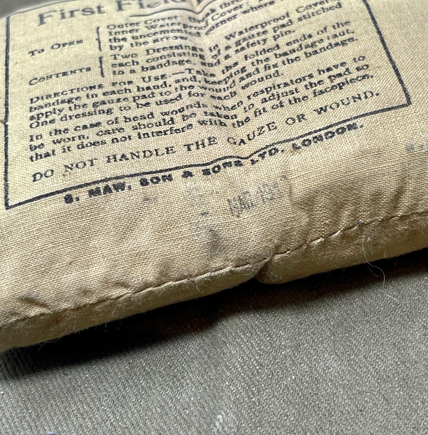 Original WW1 British First Field Dressing