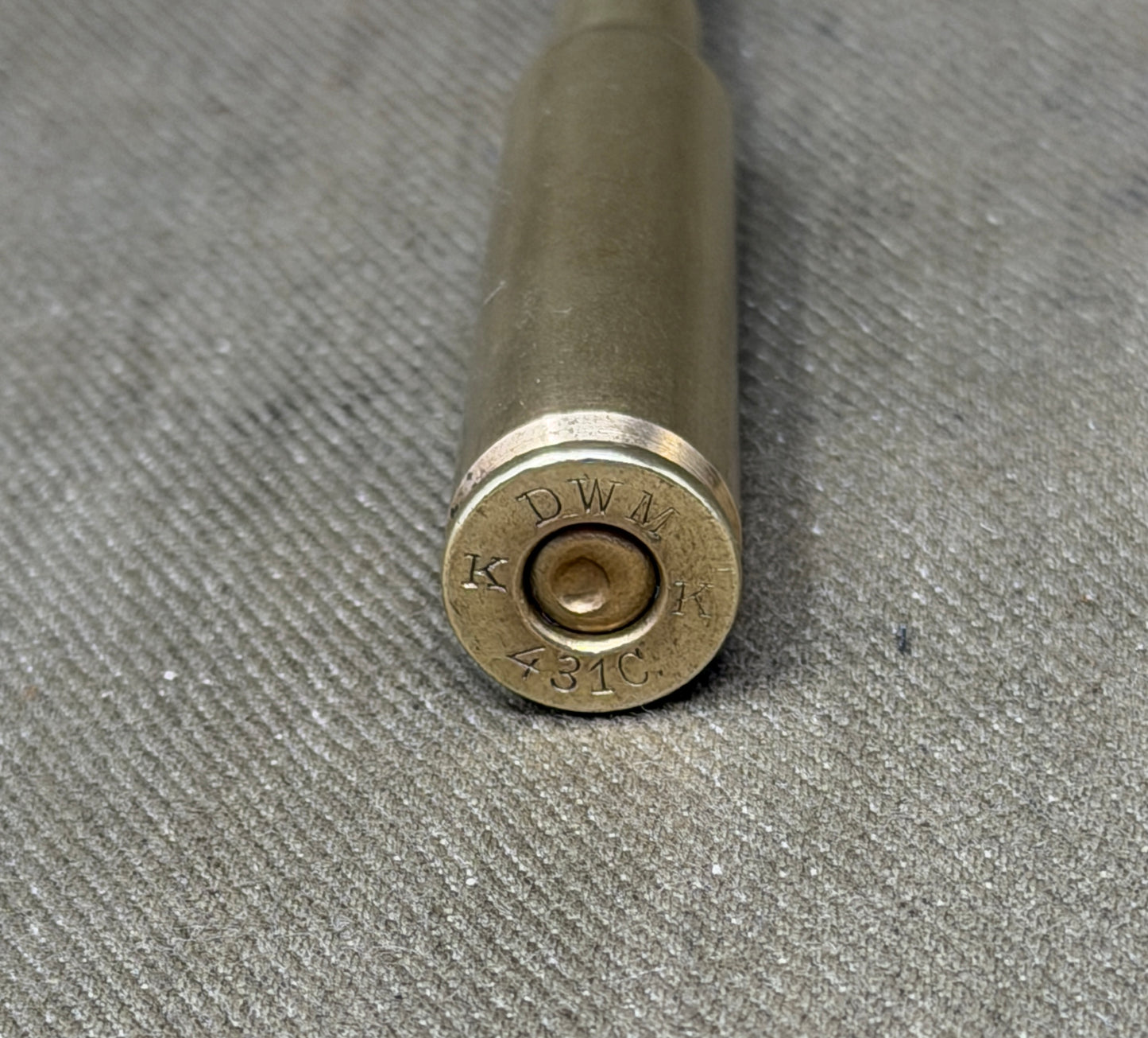 INERT DWM 6.5mm Swedish Mauser Cartridge – KK 431C Headstamp
