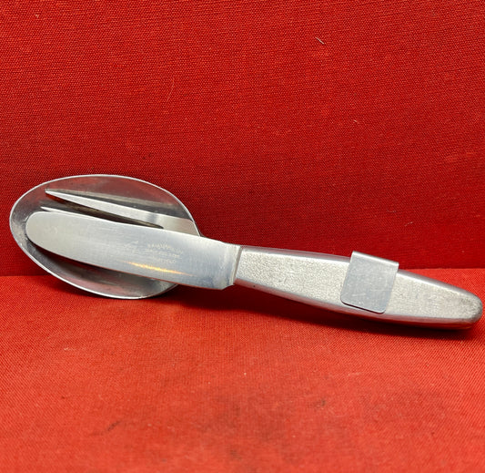 Knife, fork, and spoon set dated 1944 by S & J Sippel Ltd Sheffield