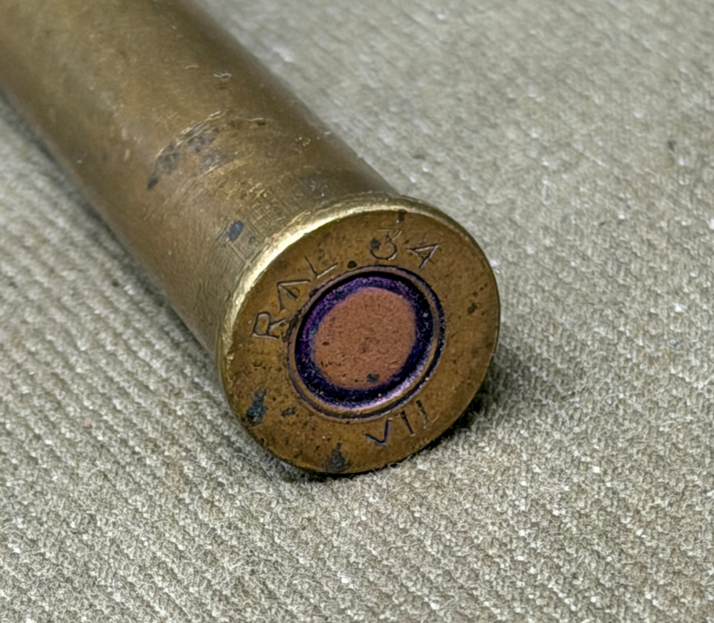 Inert .303 British Round – RL 1934 Headstamp (Royal Laboratory, Woolwich, UK)