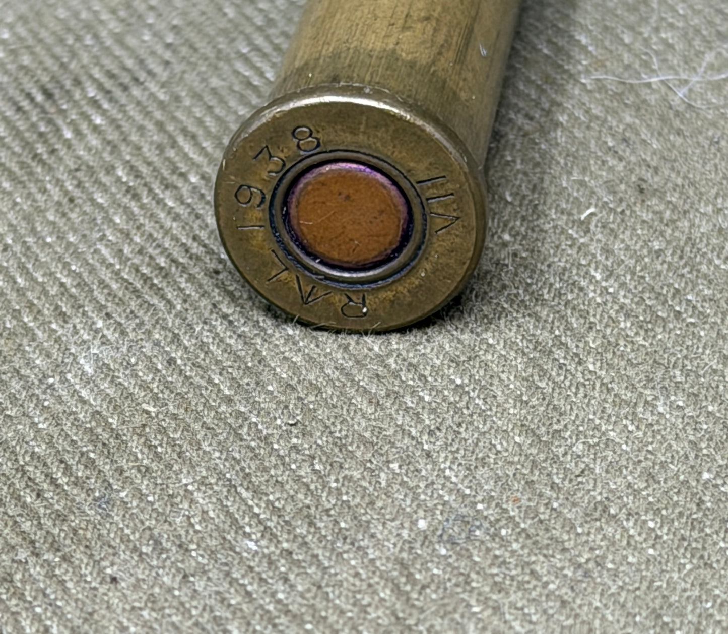 Inert .303 British Round – RL 1938 Headstamp (Royal Laboratory, Woolwich, UK)