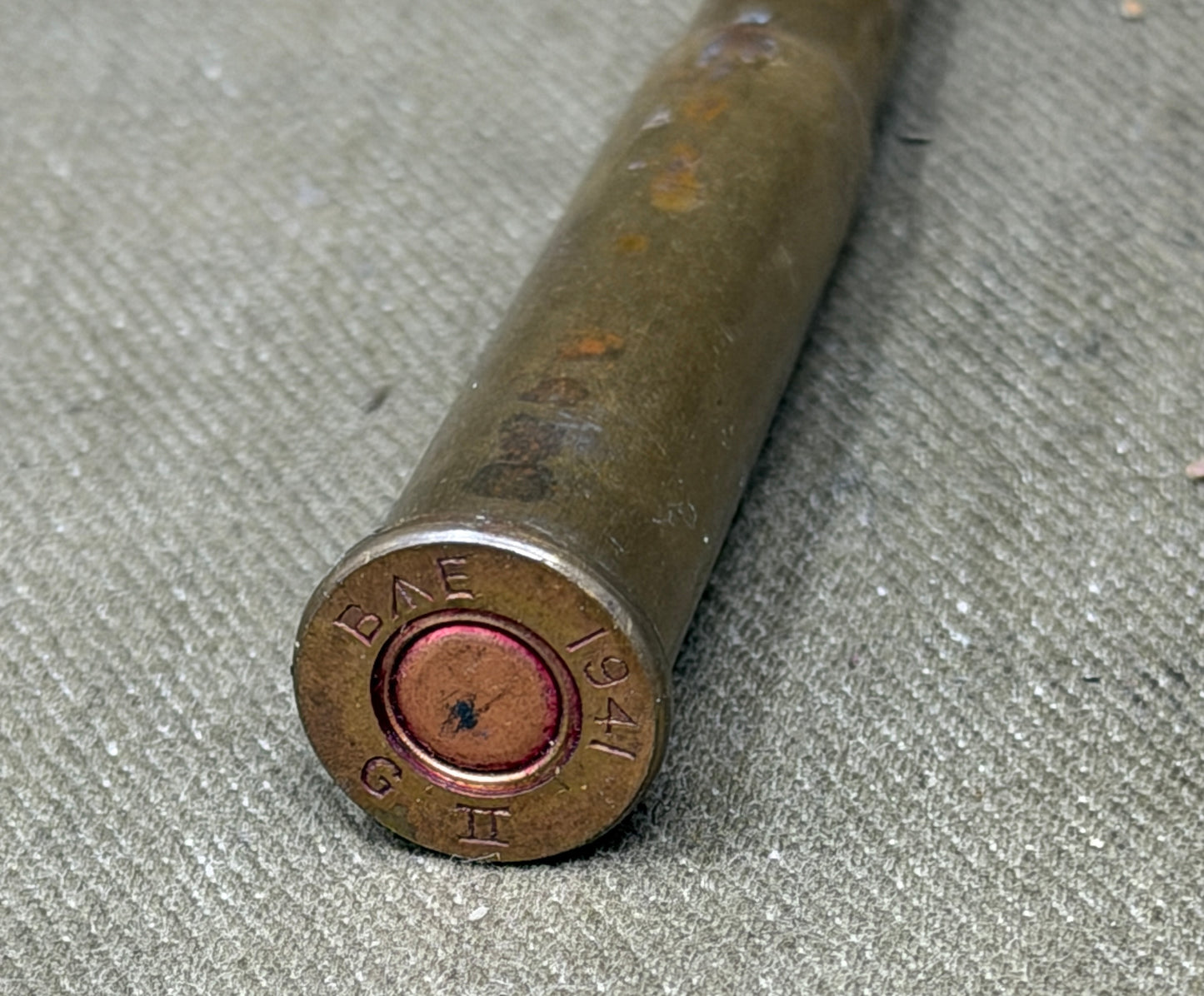 Inert .303 British Round 1941 BE G II Tracer – Excellent Condition