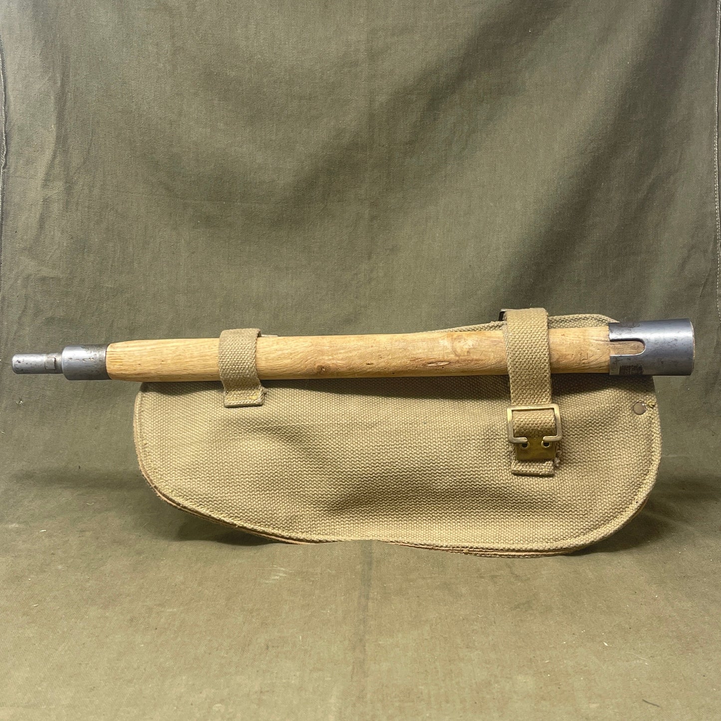 Original Complete 1937 Pattern Entrenching Tool & Carrier 1944 Dated