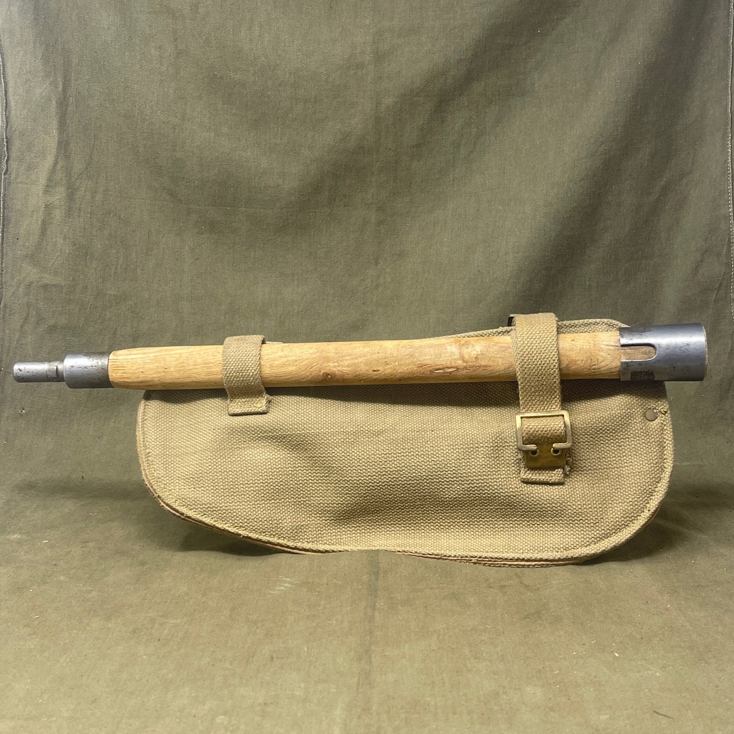 Original Complete 1937 Pattern Entrenching Tool & Carrier 1944 Dated