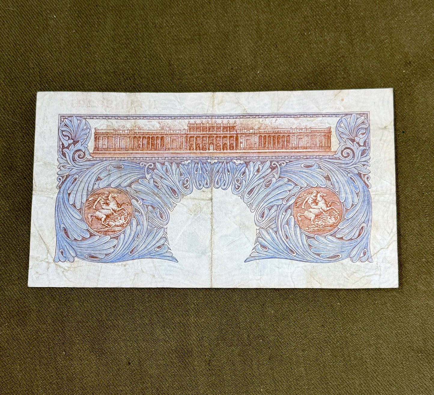 K.O. Peppiatt One Pound Emergency Issue Banknote N13H992214– British Treasury Note (Dugg. B249)