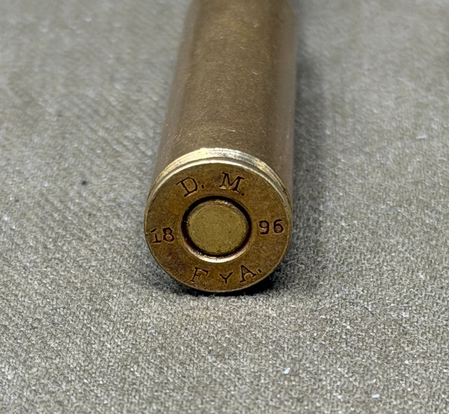 Original INERT 7×57mm Mauser Round – DM. 1896 • Boer War