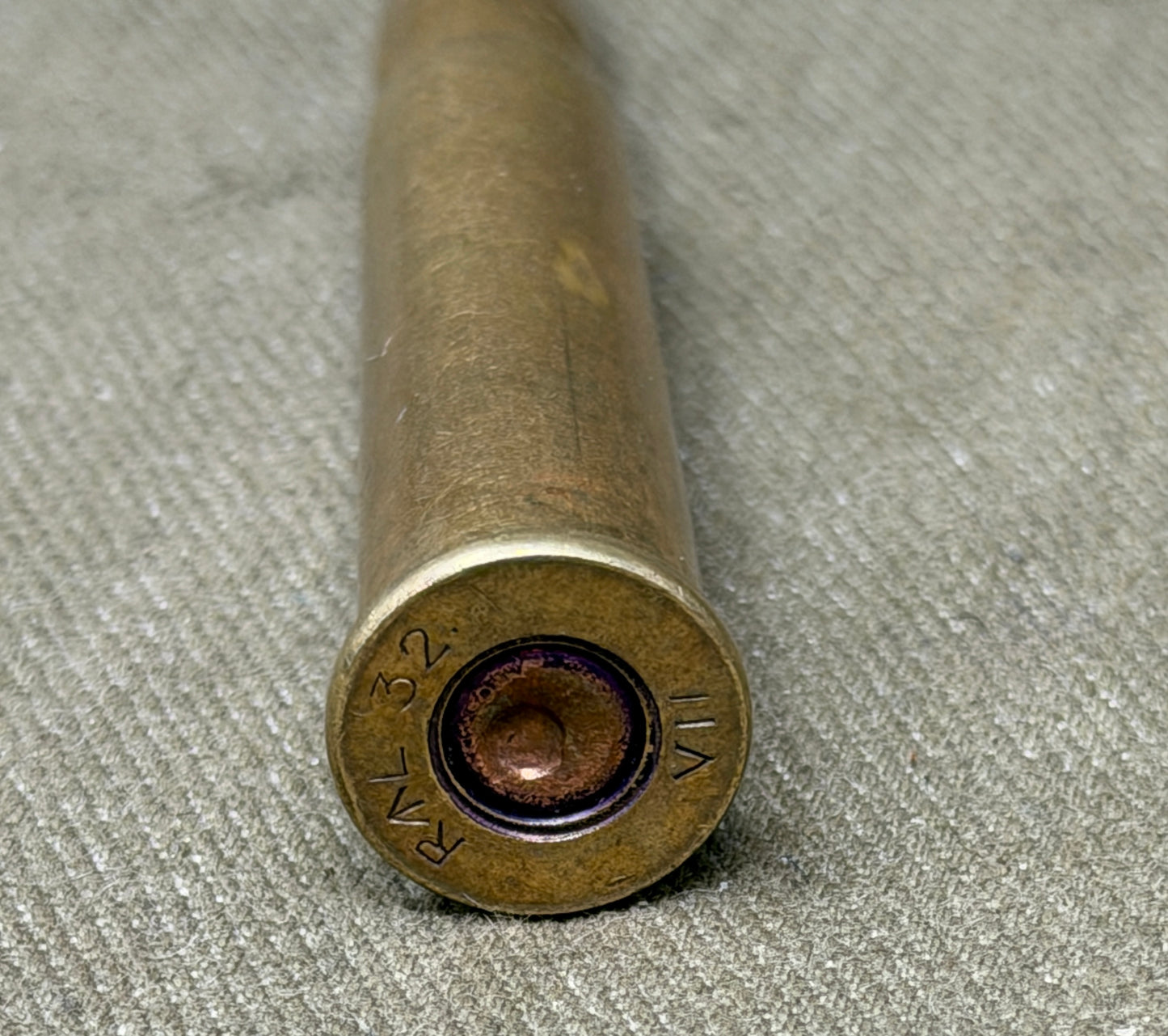 Inert .303 British Round – RL 1932 Headstamp (Royal Laboratory, Woolwich, UK