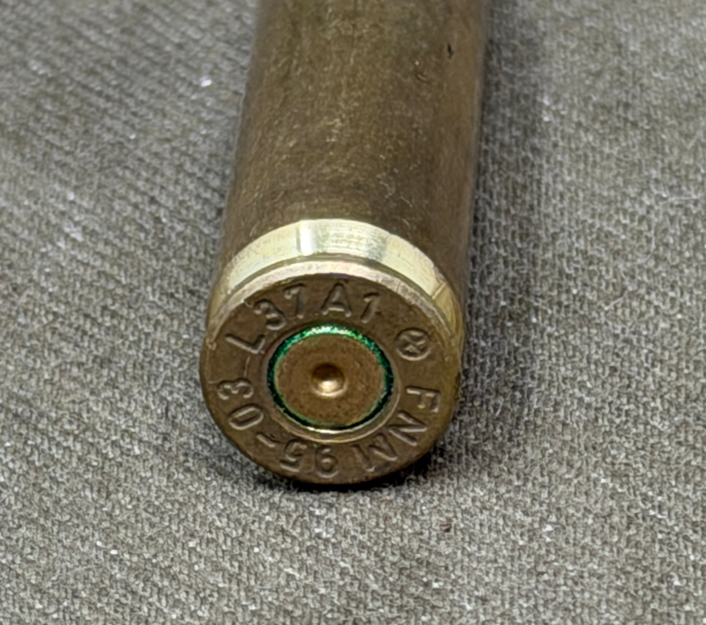 Inert 7.62×51 NATO L37A1 Round – FNM 95-05 – Portuguese Military Cartridge