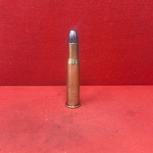 This original Remington Peters (RP) .30-30 inert round is a timeless piece of ammunition history, ideal for collectors and enthusiasts. The .30-30 Winchester cartridge, introduced in 1895, is one of the most iconic calibers in American firearms history, known for its association with lever-action rifles and its widespread use in hunting and sport shooting.
Manufactured by the renowned Remington Peters company, this inert round features a brass casing with the distinct "RP" headstamp, confirming its authent