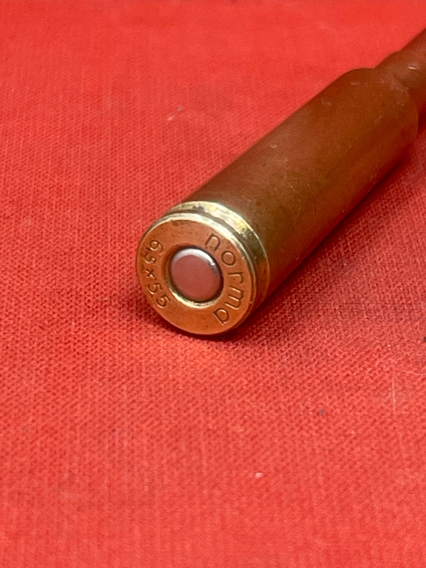 "Discover the 6.5x55mm Swedish INERT cartridge by Norma—an exceptional collectible showcasing precision craftsmanship and rich military history."