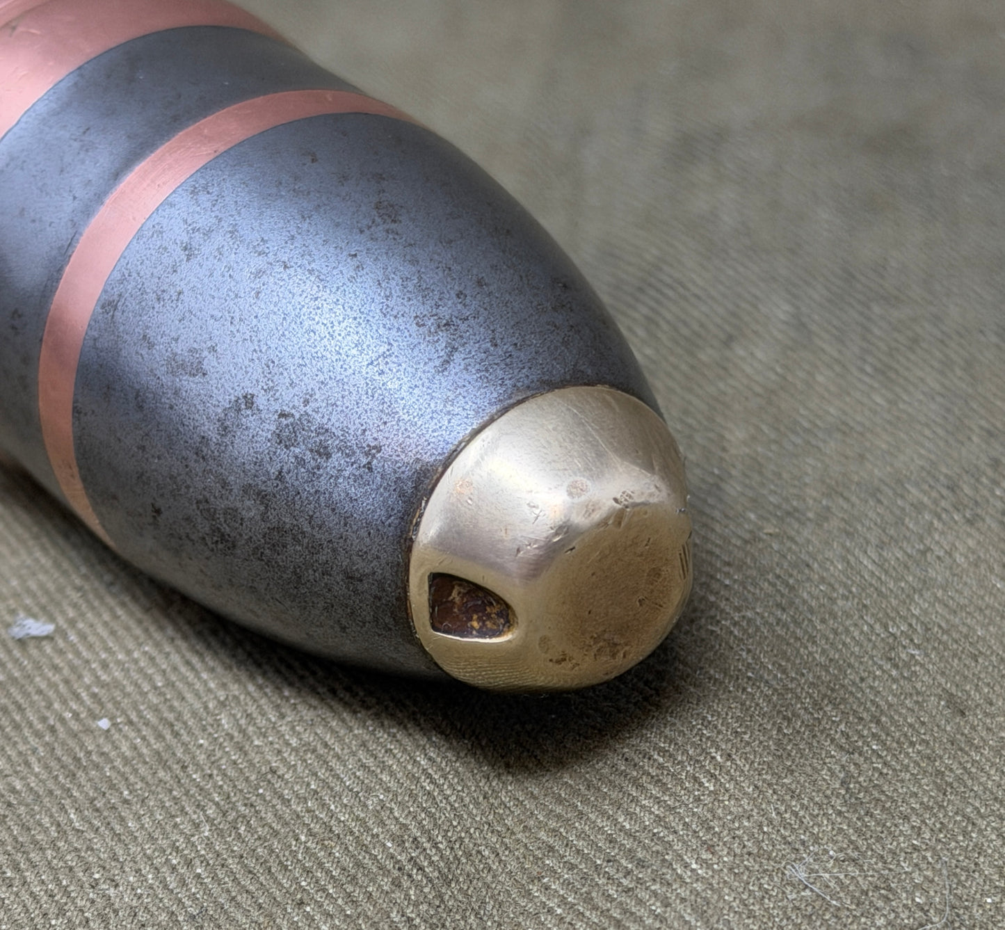 WW1 37mm Pom-Pom Projectile – Inert Boer War / Great War Era Display Piece