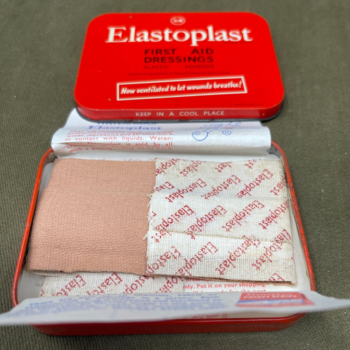 Vintage Elastoplast First Aid Dressings