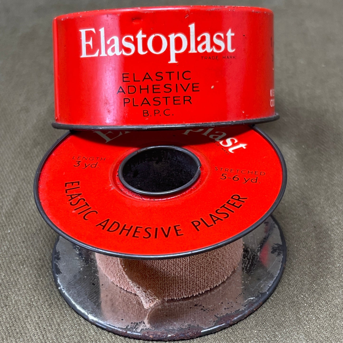 Vintage Elastic Adhesive Plaster Elastoplast