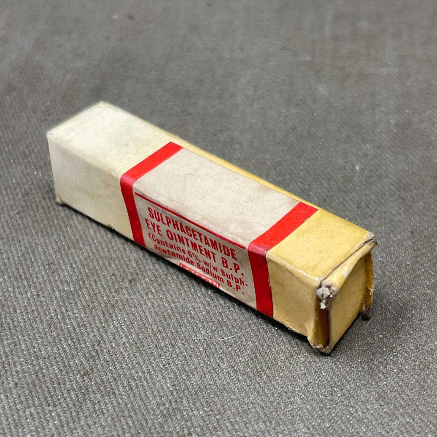 Vintage Sulphagetamide Eye Ointment B.P
