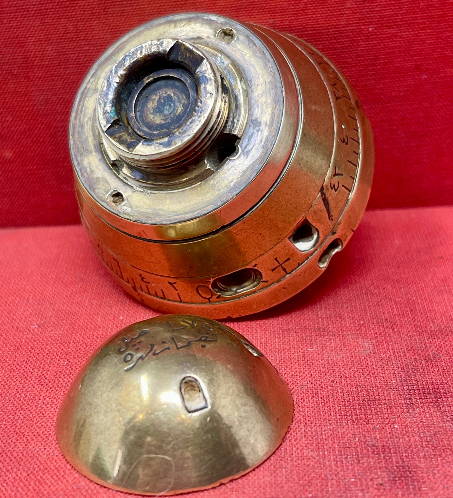 Inert RARE WWI Turkish 7,5cm Fuse