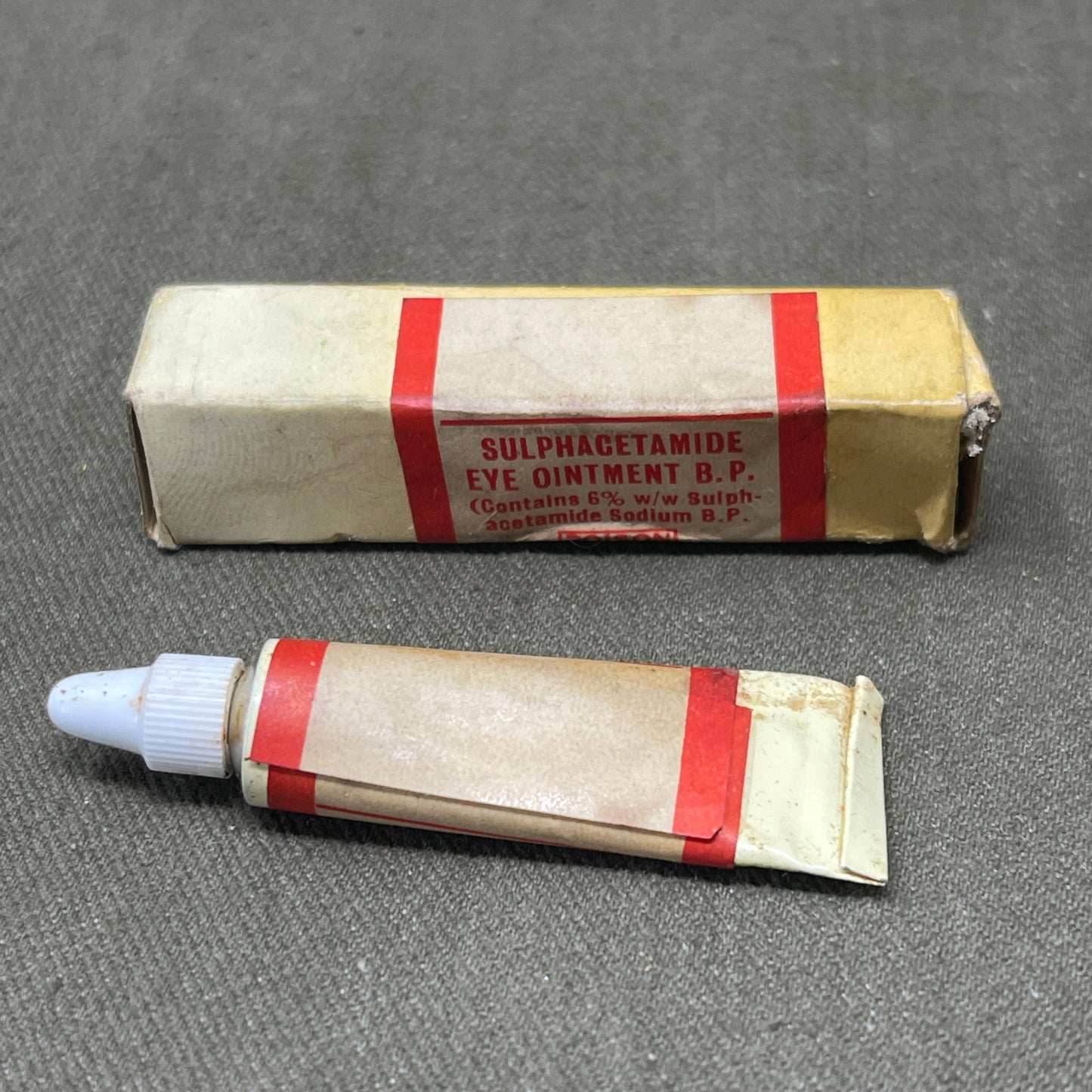 Vintage Sulphagetamide Eye Ointment B.P