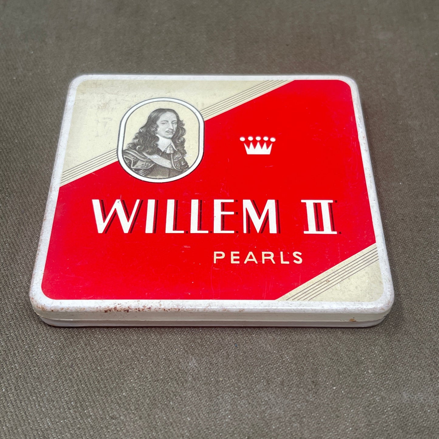 Empty Tin Willem II Pearls