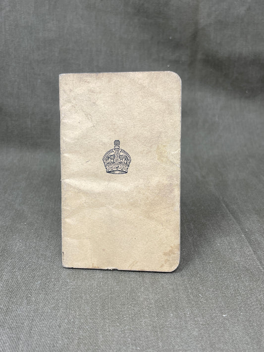 British Military Gospel Of St John Booklet