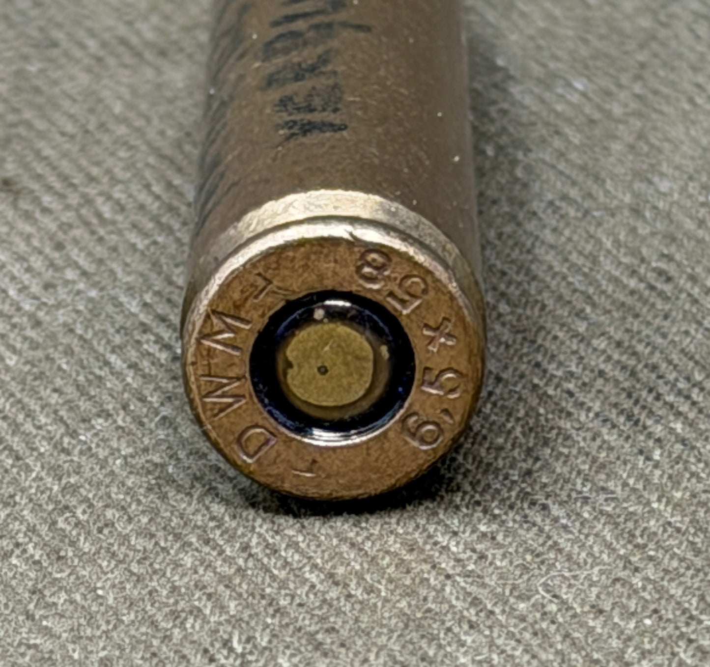 Inert 6.5×58 DWM Mauser Cartridge – Early German Deutsche Waffen und Munitions Round