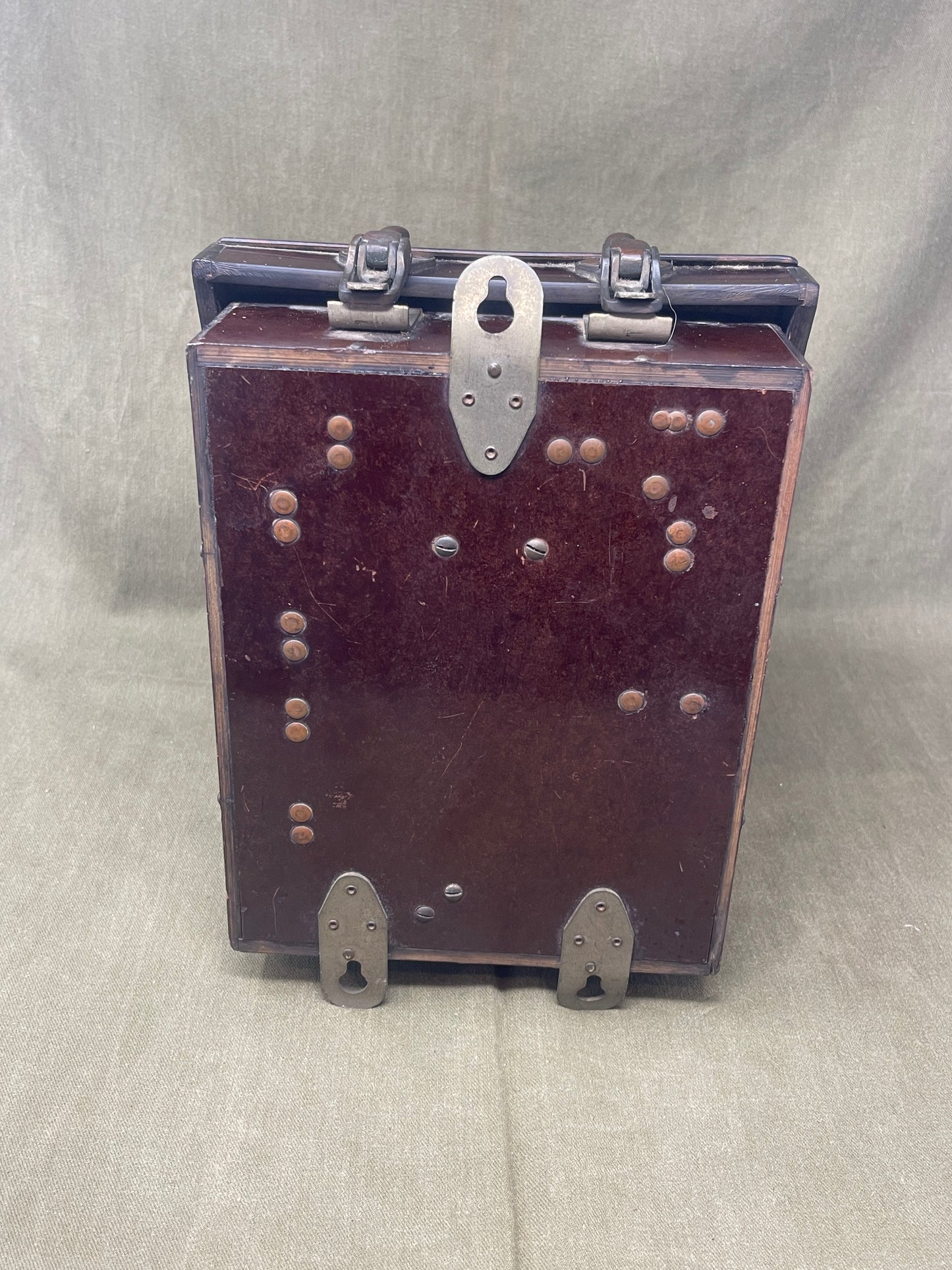 Royal Air Force Original British WWII RAF Bomber Bubble Sextant Mark IX in Bakelite Wall-mounted Case