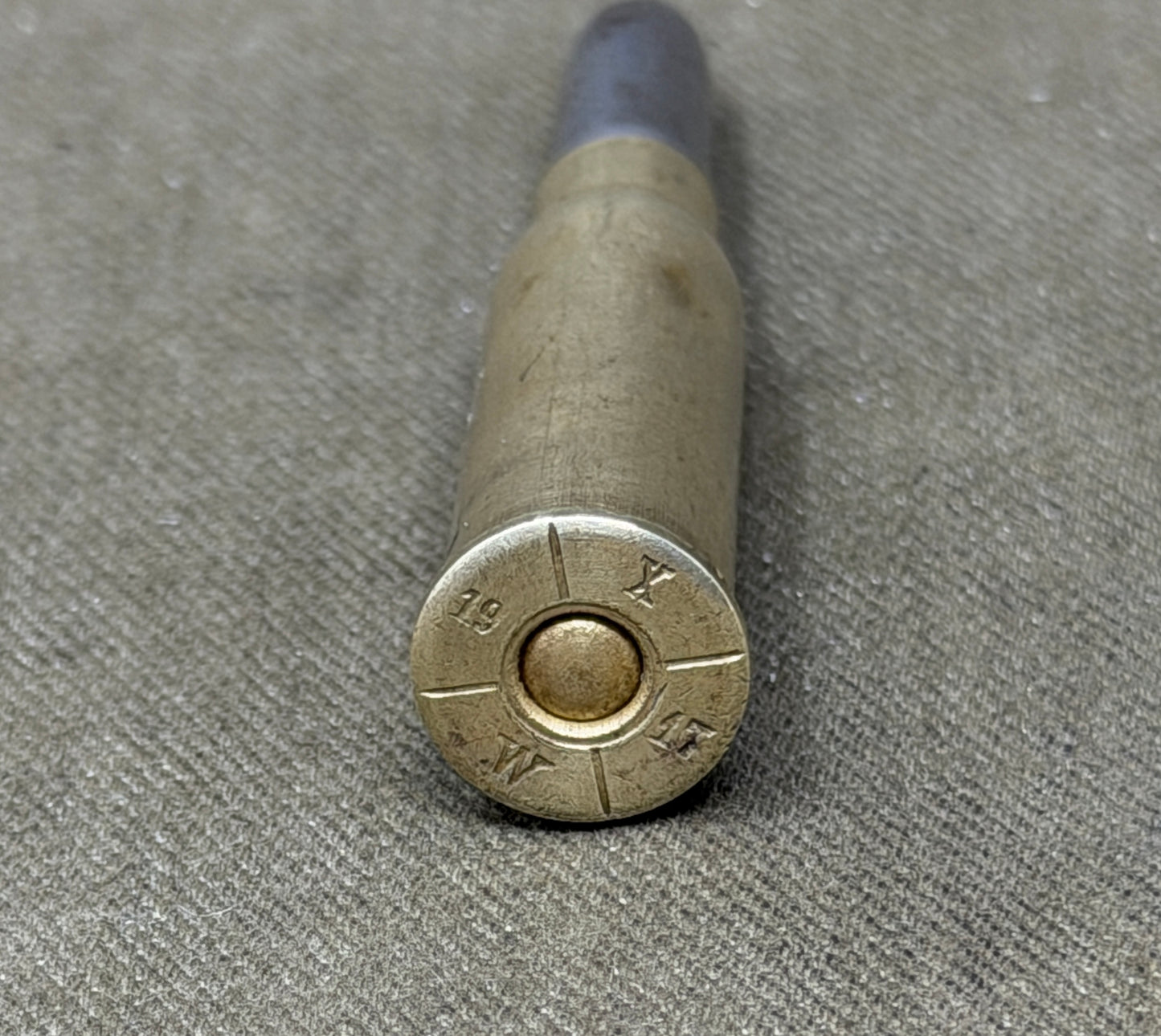 INERT WW1 German 7.92×57 Patrone 88 Cartridge – 1917 Dated Round Nose Imperial German Round