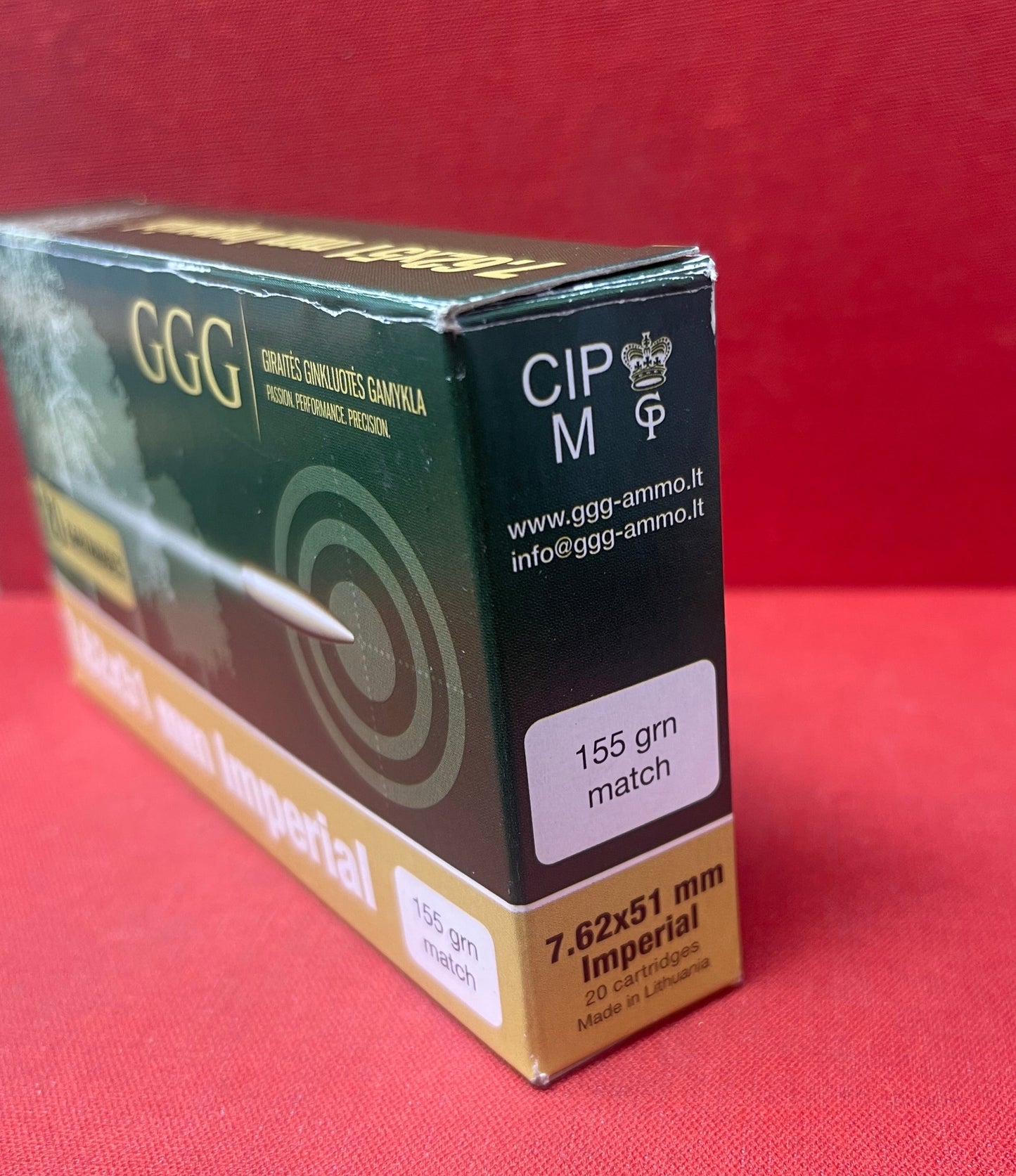 20 x GGG 7.62x51mm Imperial Cartridges