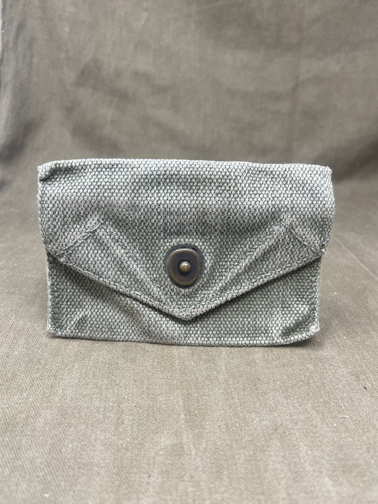 WW2  Green US Army Carlisle Dressing  Pouch